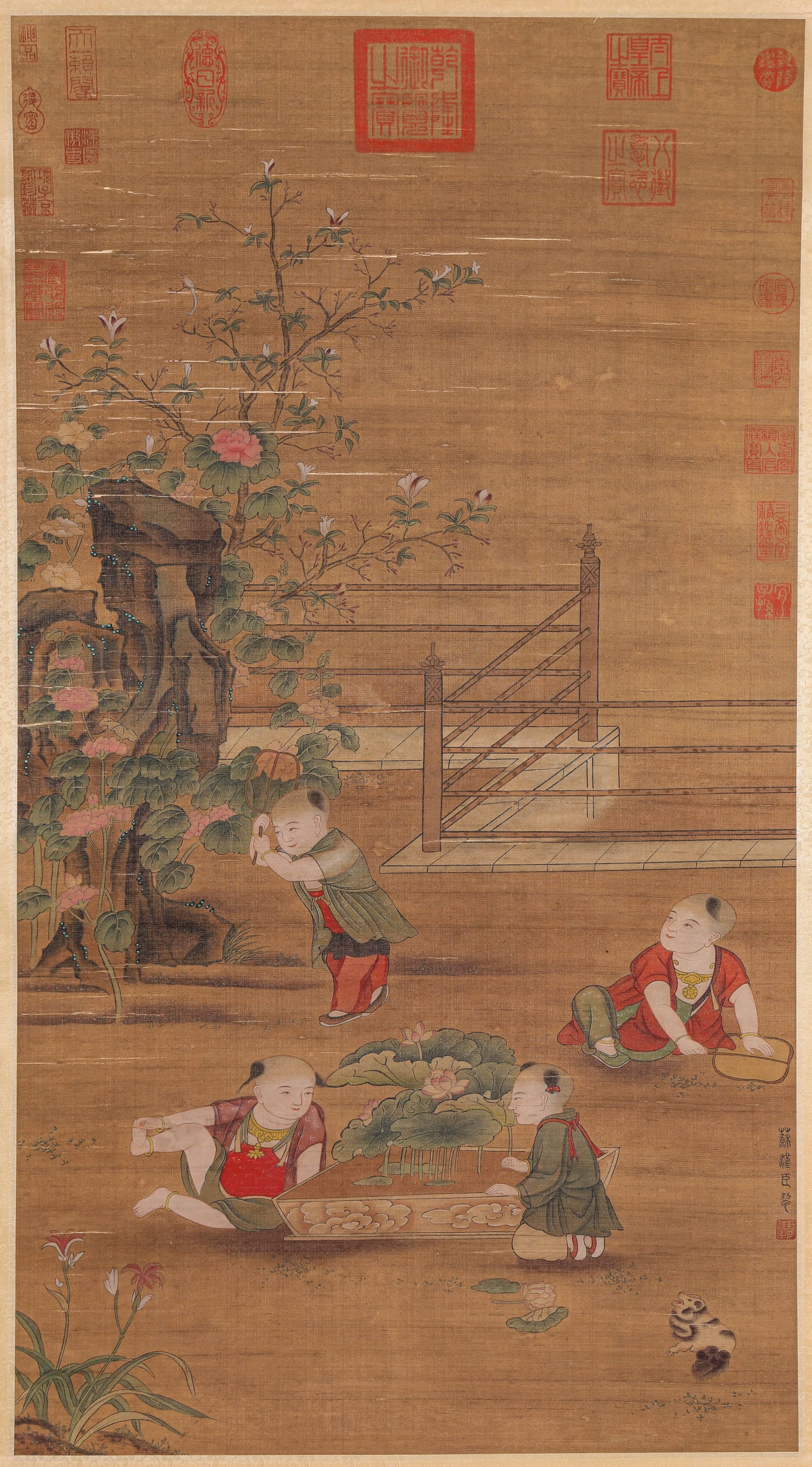 Su Hanchen (active early 12th c.), attributed to, Children at Play