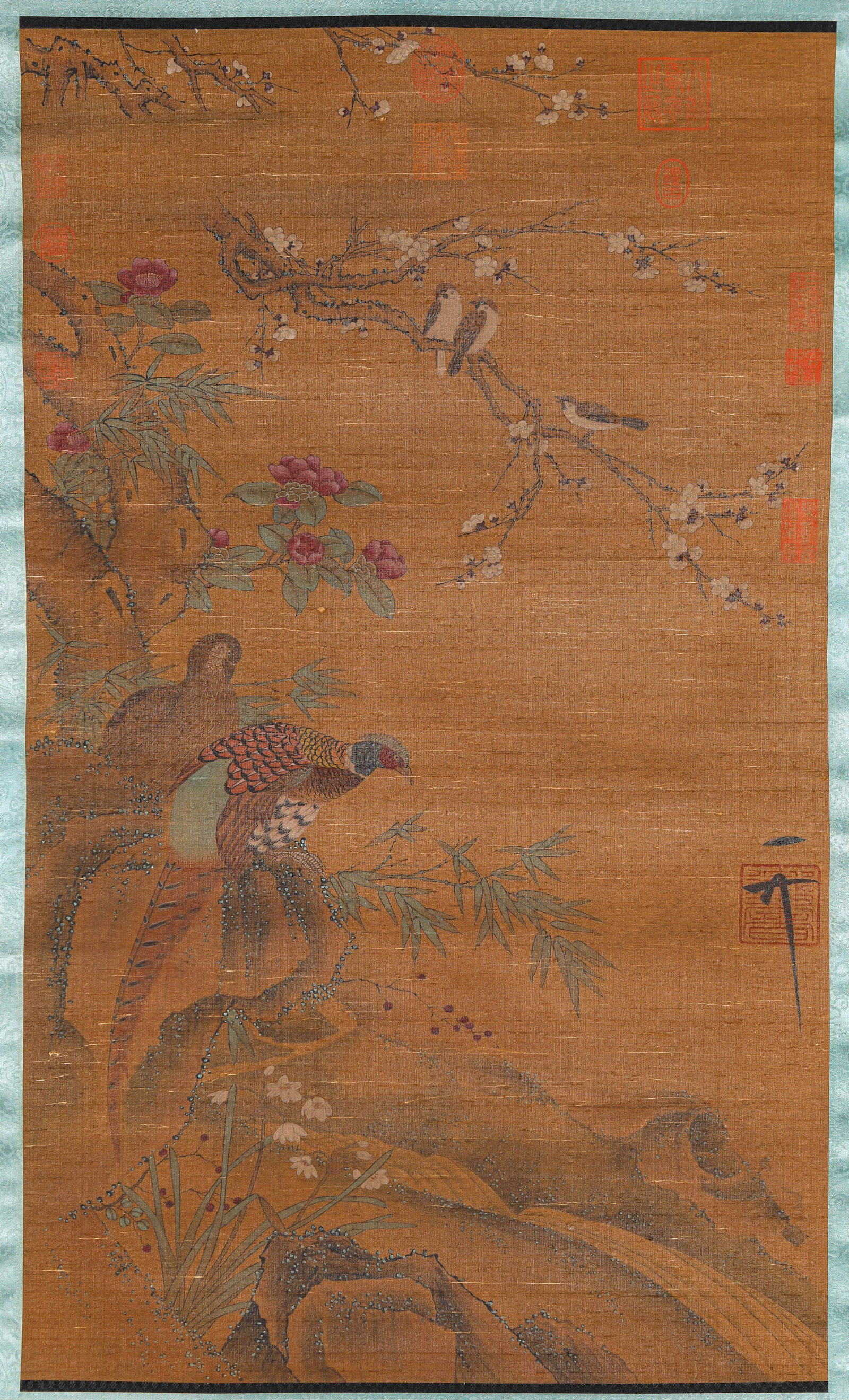 Emperor Huizong of Song (1082-1135), attributed to, Flowers and Birds