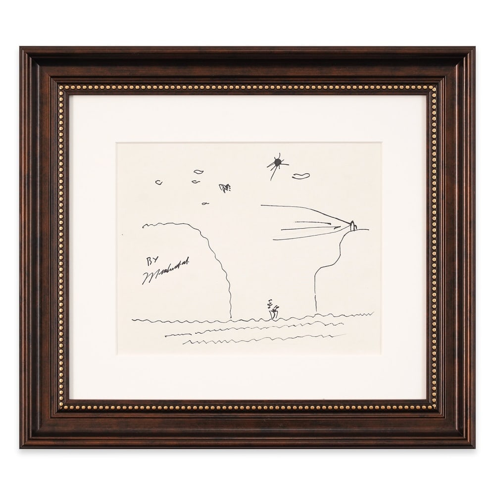 MUHAMMAD ALI SIGNED SKETCH (1 of 1)