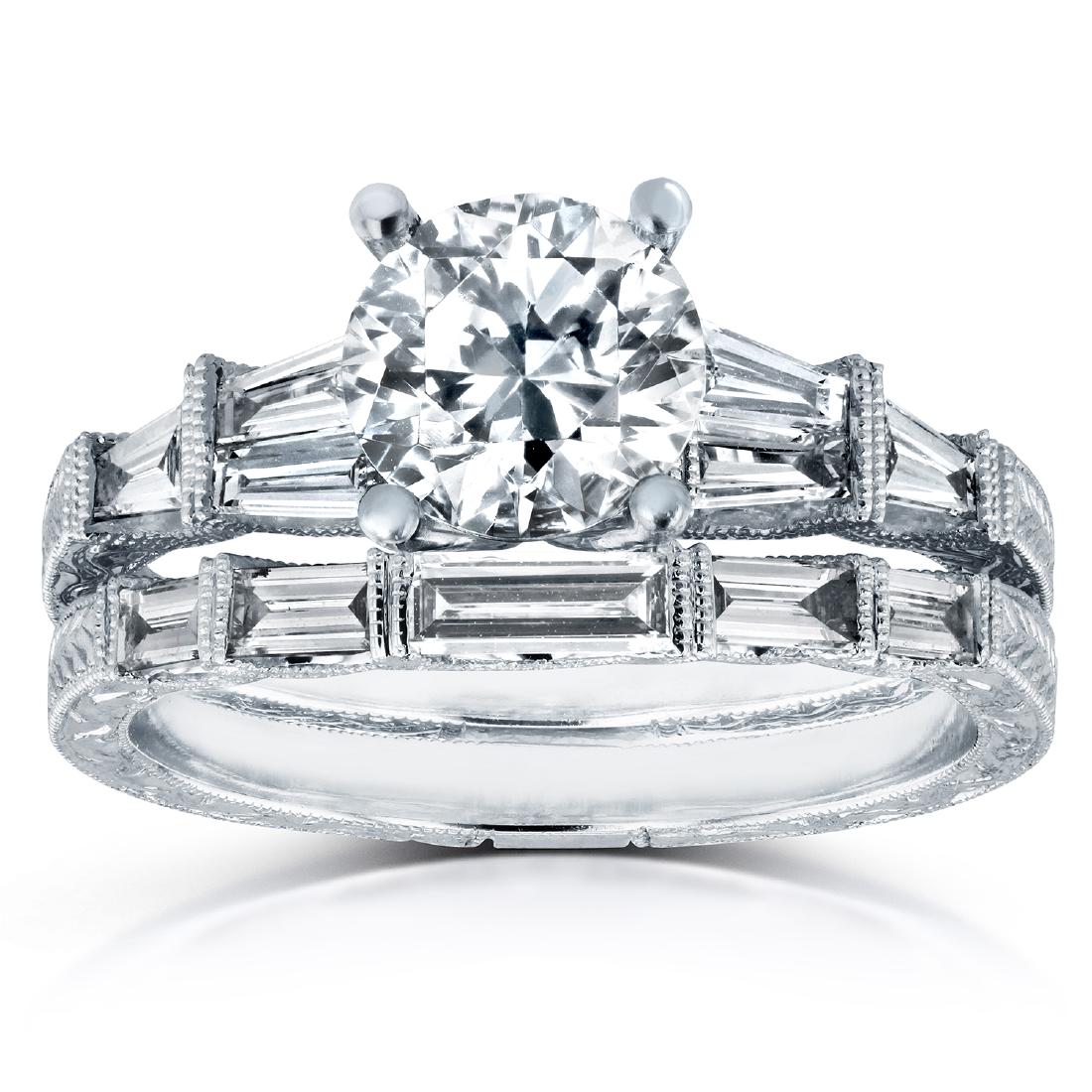 wedding-ring-sets - RingSize - 1.81 - CARATS - - - (1 of 2)