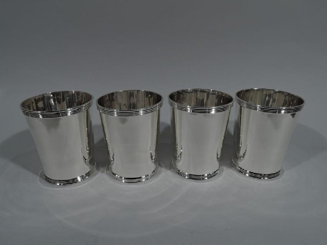 Set of 4 American Sterling Silver Mint Julep Cups by (1 of 7)