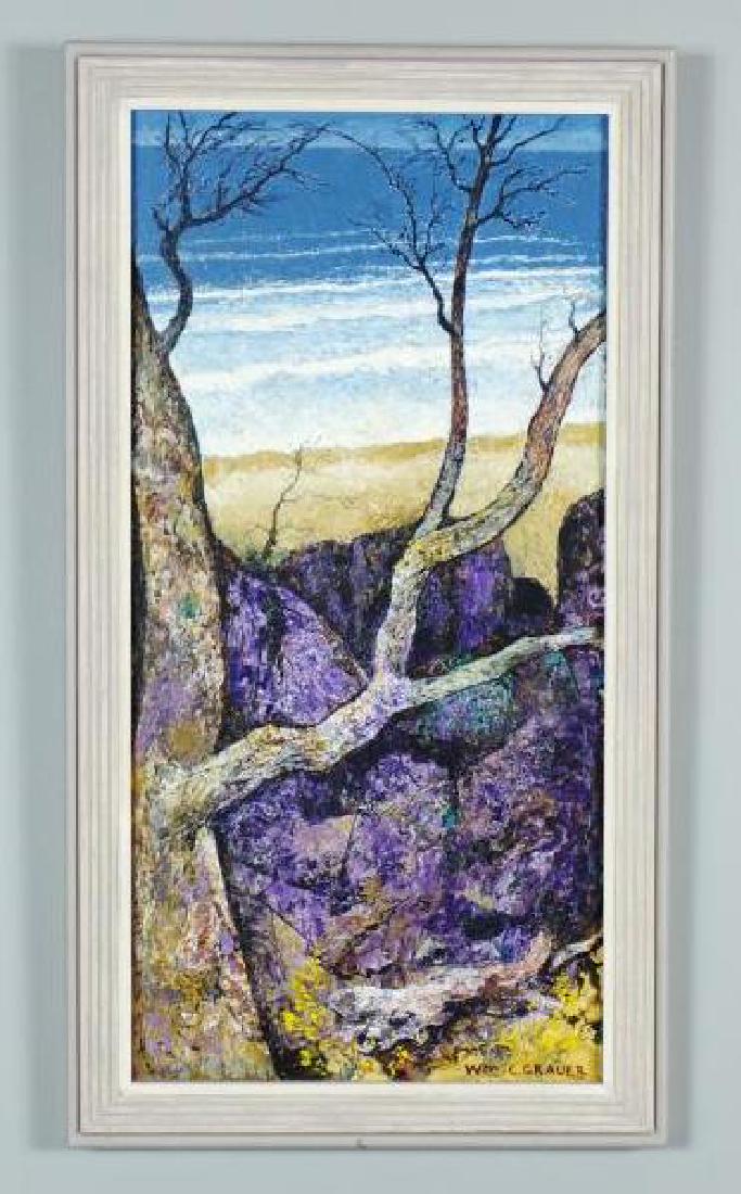 William Grauer Oil,  "Surf and Sand" (1 of 10)