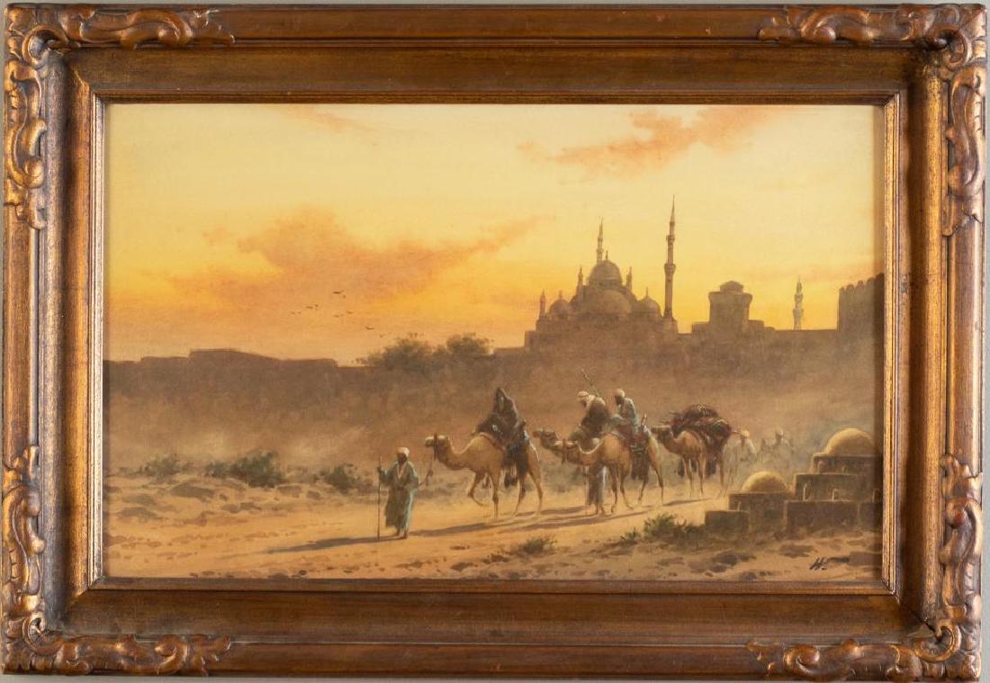 Orientalist Sunset with Travelers (1 of 7)