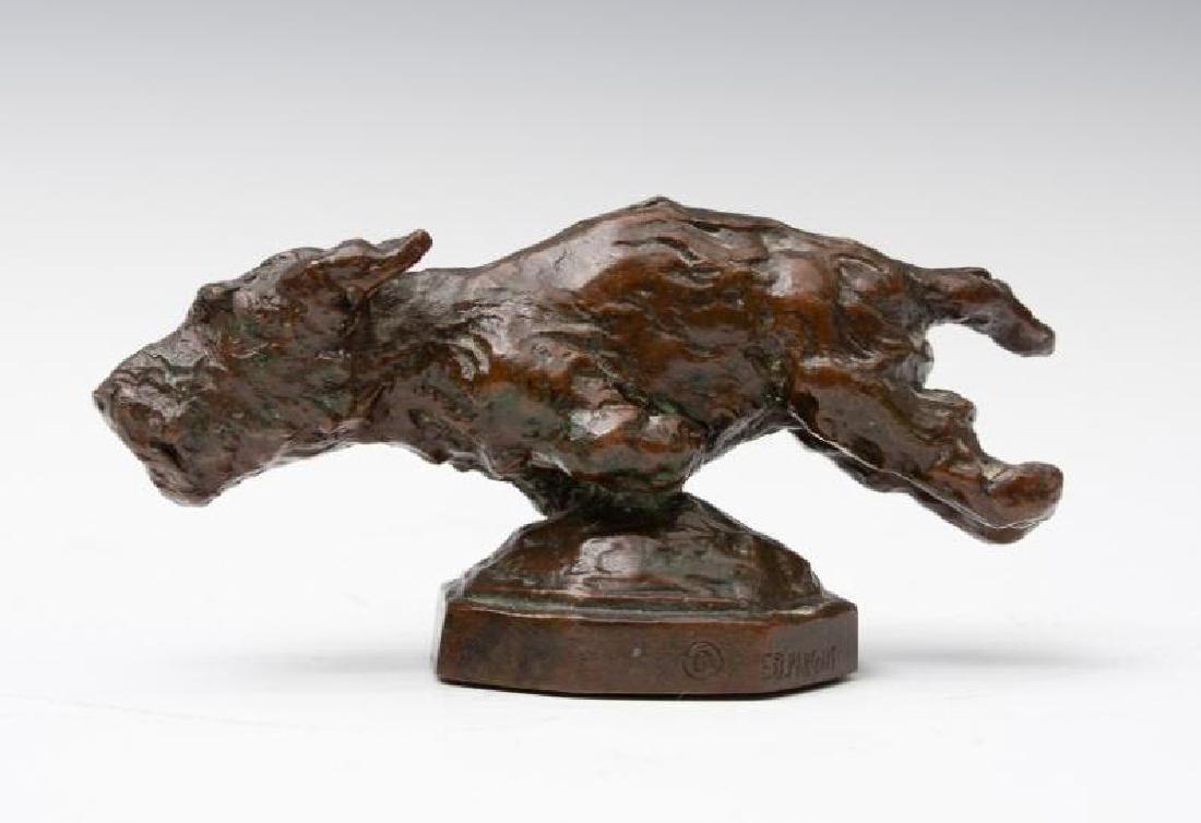 Edith Barretto Parsons Bronze Running Terrier (1 of 8)