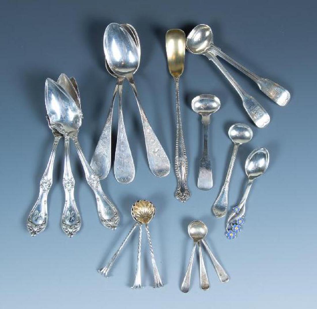 Assorted Silver Spoon Lot (1 of 8)