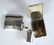 Sterling Silver Flask, Jigger and Cigarette Case - 2