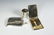 Sterling Silver Flask, Jigger and Cigarette Case - 3