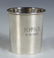 Sterling Silver Flask, Jigger and Cigarette Case - 4