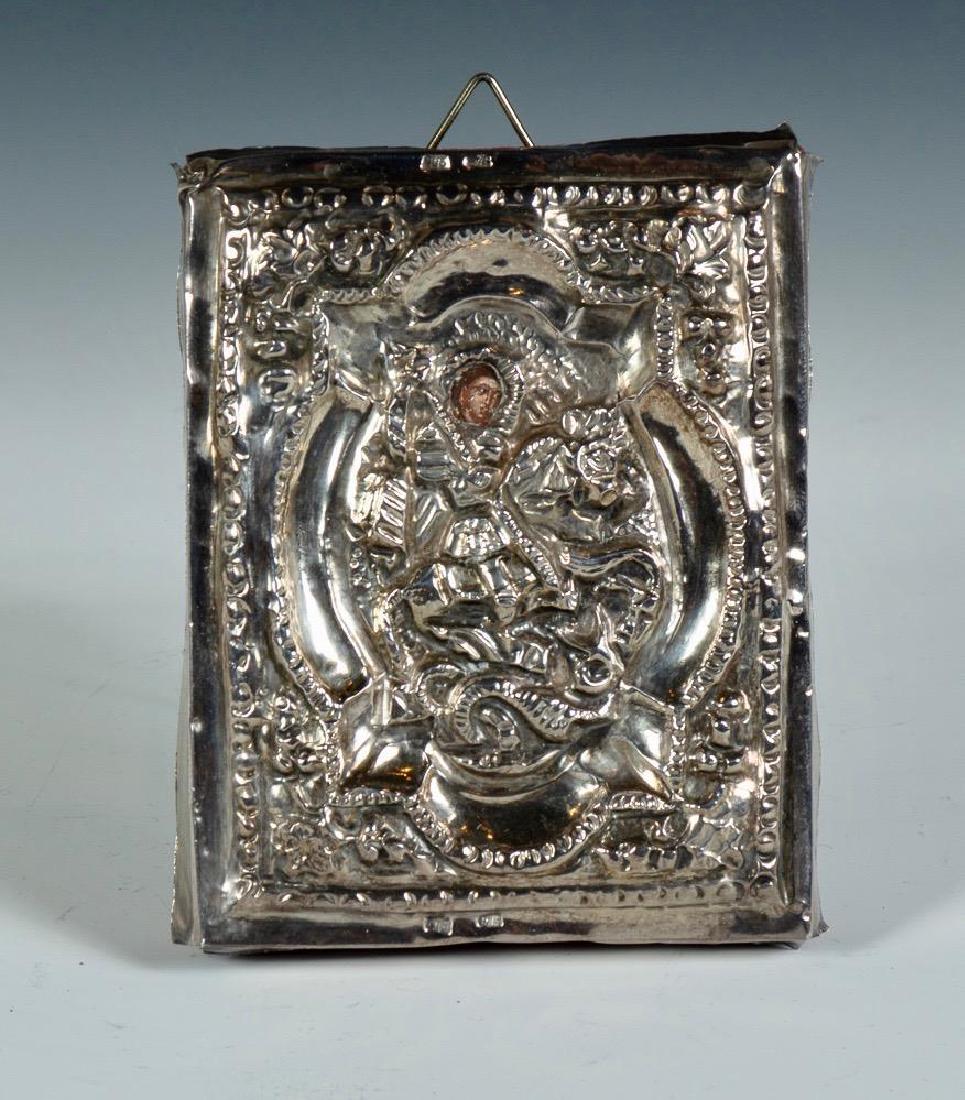 Russian Silver Traveling Icon (1 of 9)