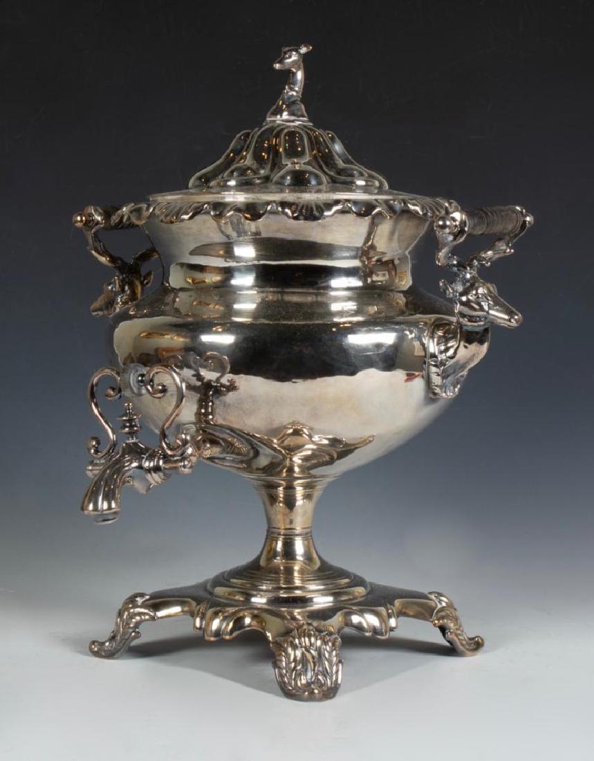 Antique Silverplated Hot Water Urn (1 of 9)