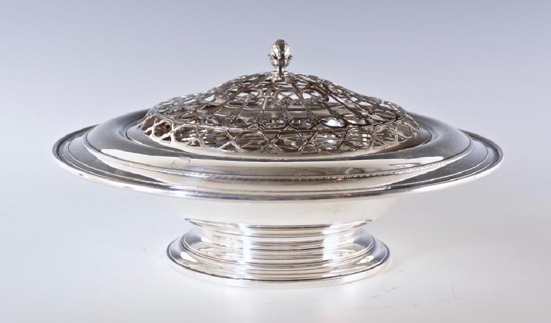 Sterling Silver Gorham Centerpiece Bowl & Flower Frog