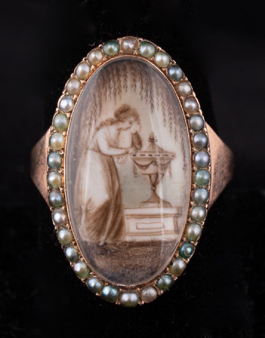 Memento Mori English Ring Dated 1784 (1 of 4)