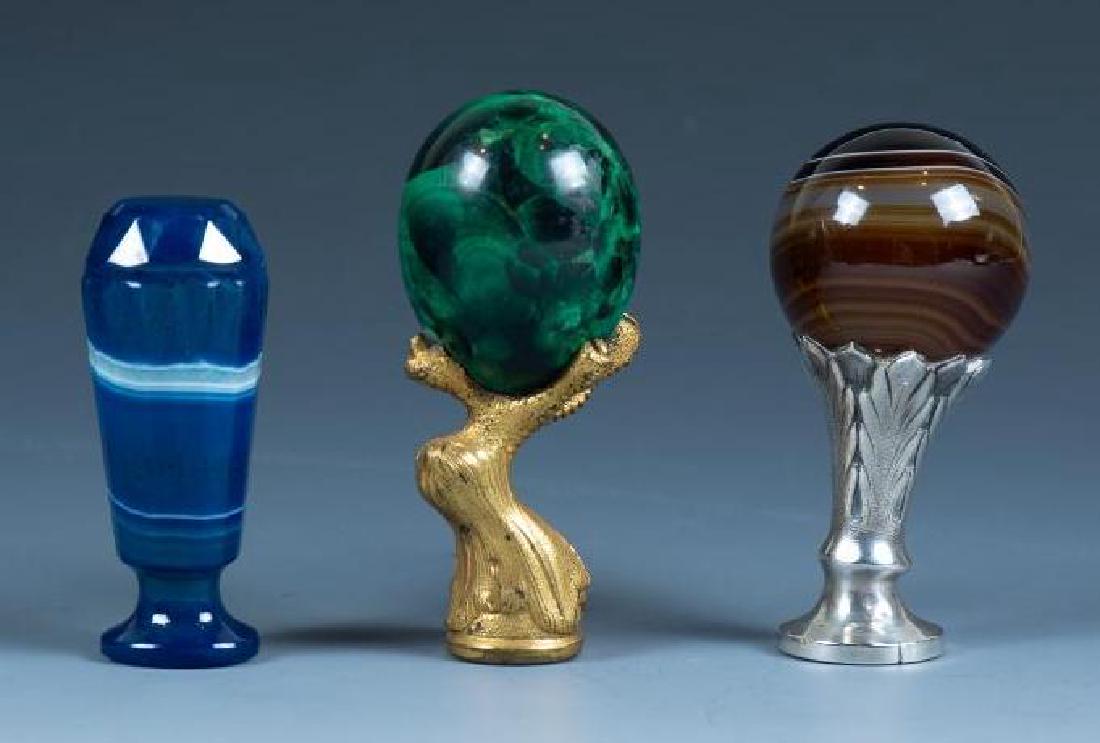 Three Hardstone Letter Seals (1 of 3)