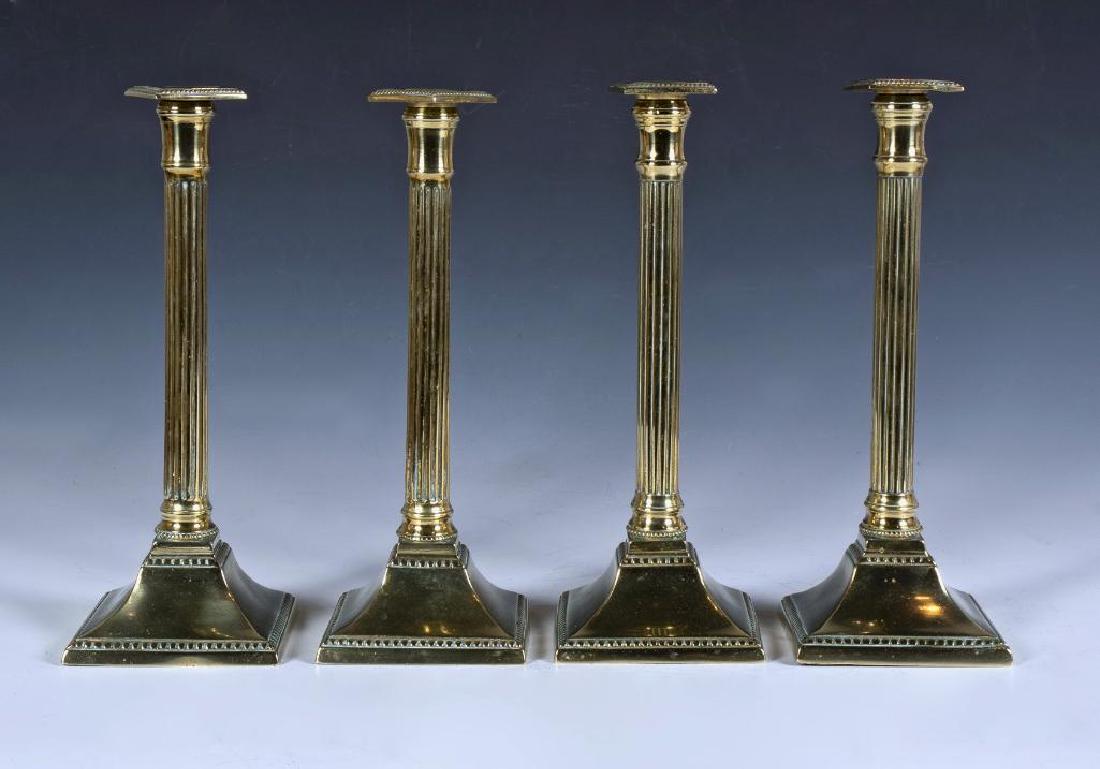 Set of Four Antique Classical Candlesticks (1 of 5)