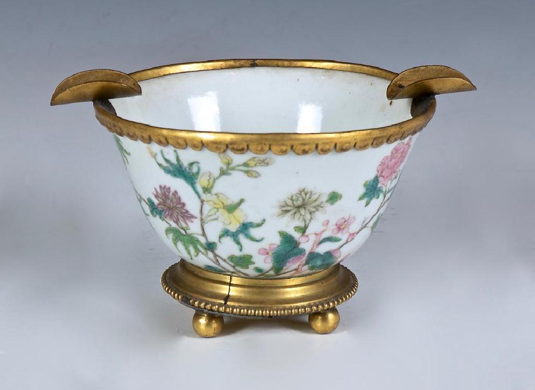 Caldwell & Co New York Mounted Chinese Export Bowl (1 of 5)
