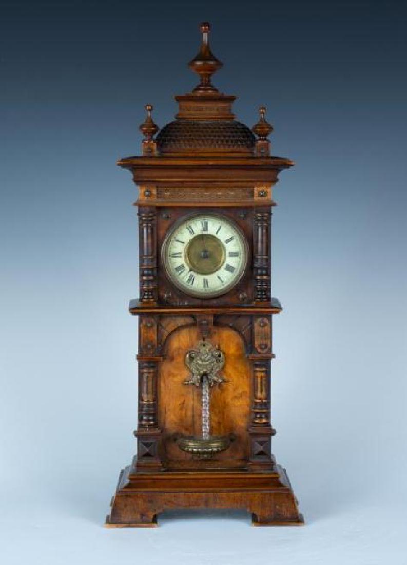 Water Fountain Mantel by Hamburg American Clock Co. (1 of 15)