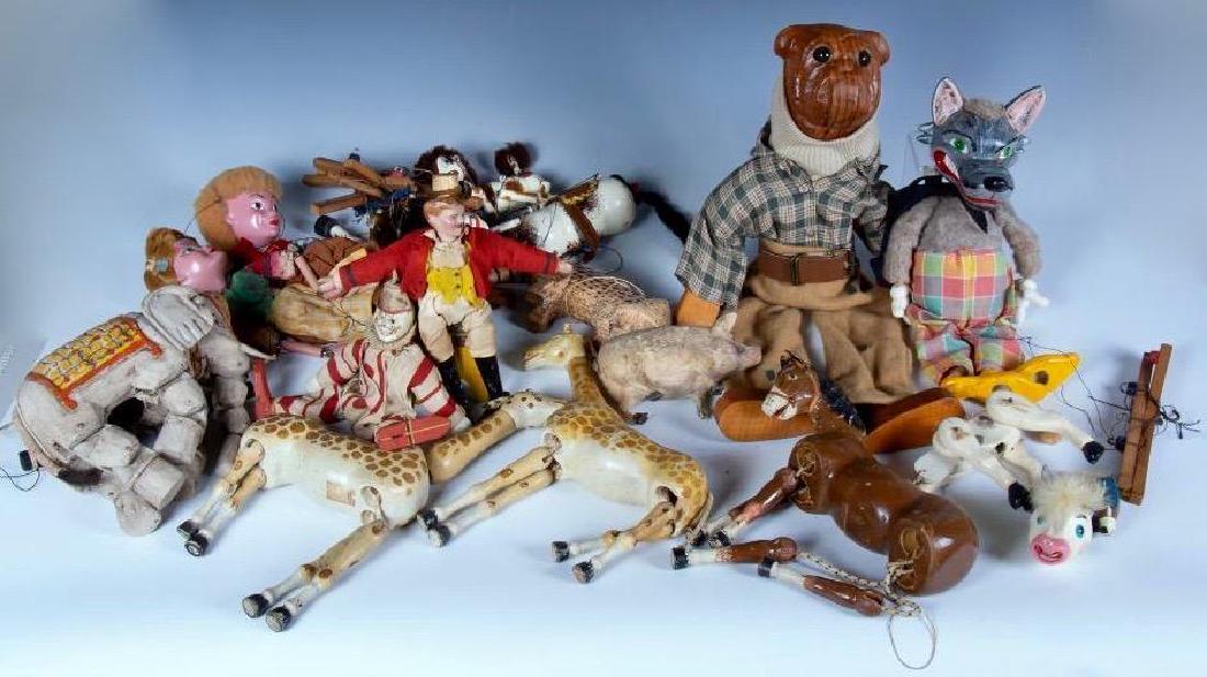 Lot of Assorted Marionette and Circus Figures (1 of 4)