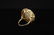Ladies 14k Gold and Jade Ring - 4