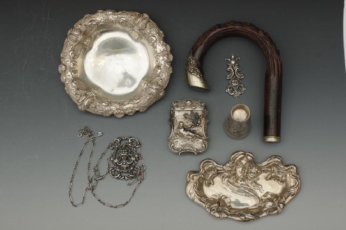 Assorted Art Nouveau Silver Lot (1 of 20)