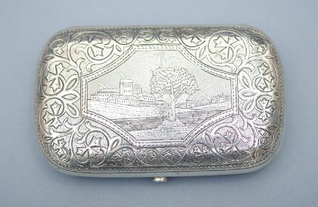 Russian Silver Case, Moscow, 1890 (1 of 7)