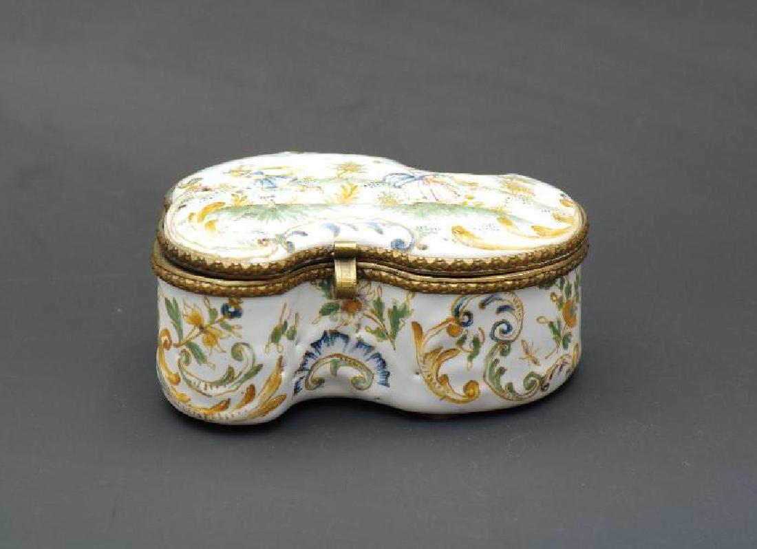 French Enamel Box, Lille, 18thc. (1 of 8)