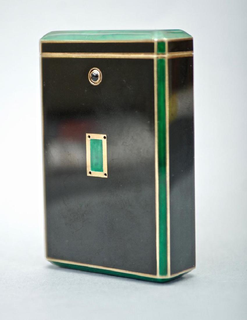 Cartier Art Deco Gold & Enamel Cigarette Case, 1924 (1 of 20)