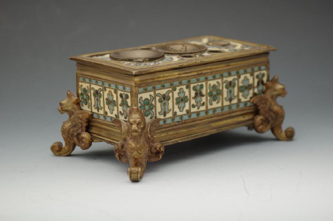 Two Pieces Russian Champleve Enamel (1 of 14)