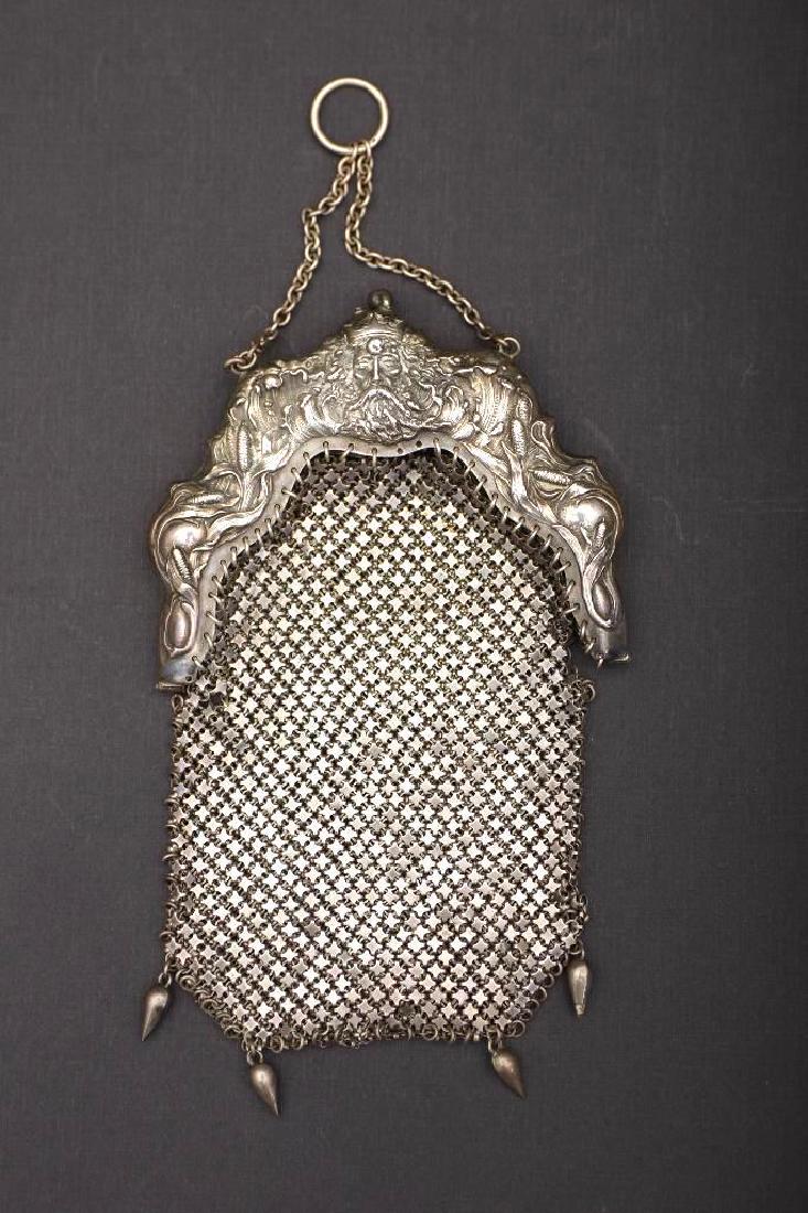 Sterling Silver Mesh Evening Bag by Blackington and Co. (1 of 10)