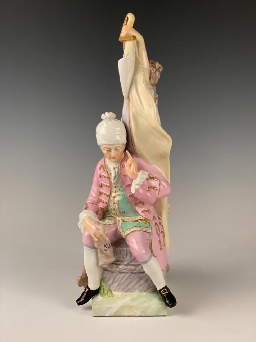 German Porcelain Figural Group, 19thc. (1 of 5)