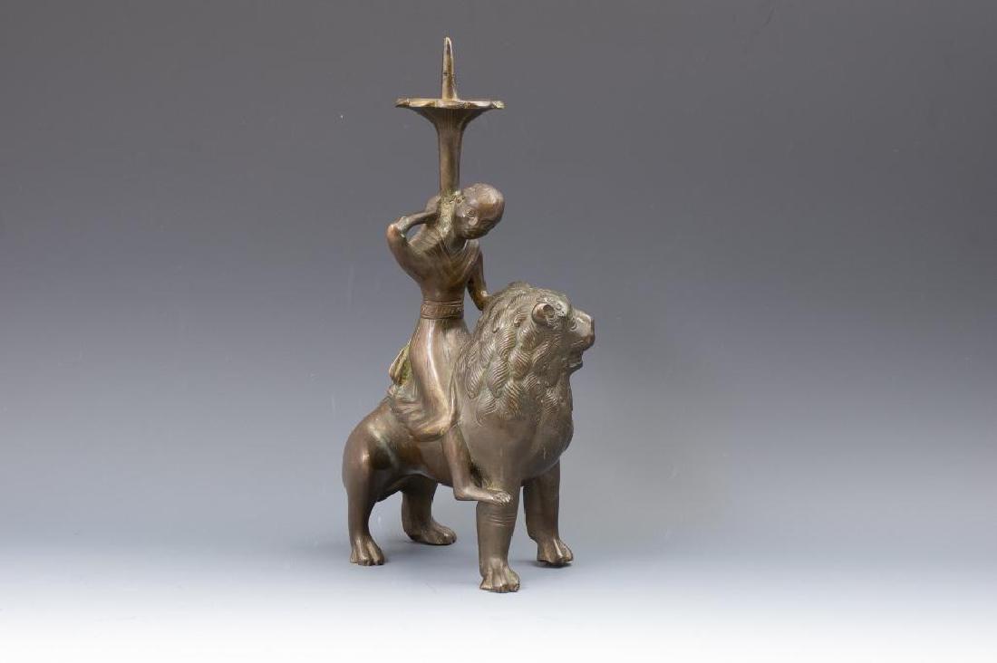 Bronze Figural Candle Prick (1 of 10)