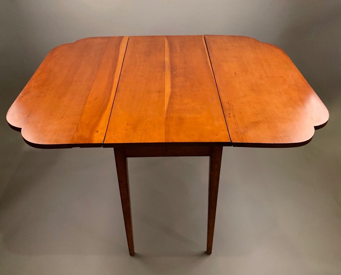 American Cherry Hepplewhite Drop Leaf Table, c.1790 (1 of 5)