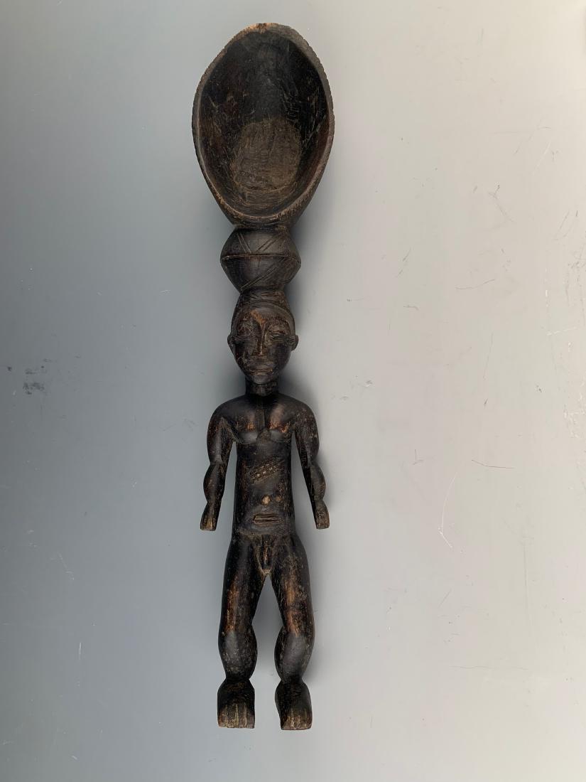 African Ceremonial Spoon, Baule People, Côte d'Ivoire (1 of 9)