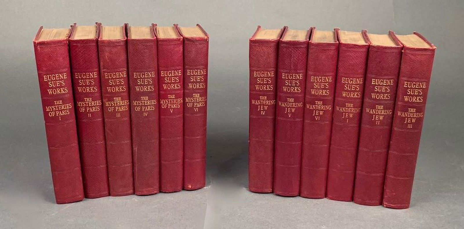 Eugene Sue's Works, The Mysteries of Paris 6 Vols and T (1 of 12)
