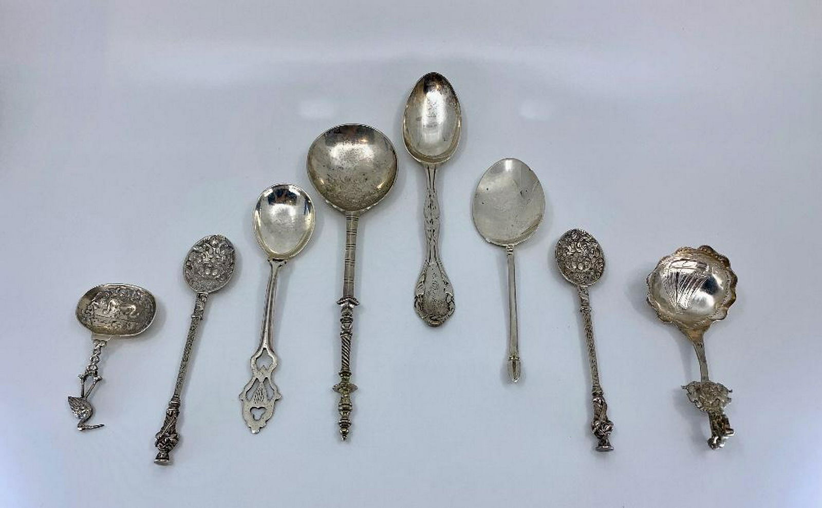 Lot of Assorted Silver Spoons (1 of 19)