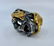 Artist Signed Chinese Sterling & Gold Dragon Sculpture