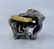 Artist Signed Chinese Sterling & Gold Dragon Sculpture - 3