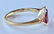 14K Yellow Gold and Pink Tourmaline Ring - 2