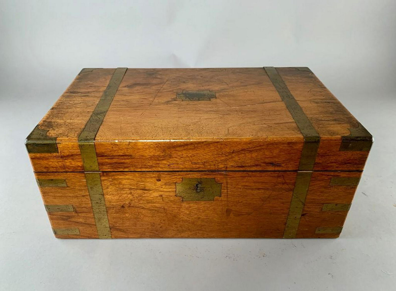 English Georgian Mahogany Lap Desk, 18thc. (1 of 8)