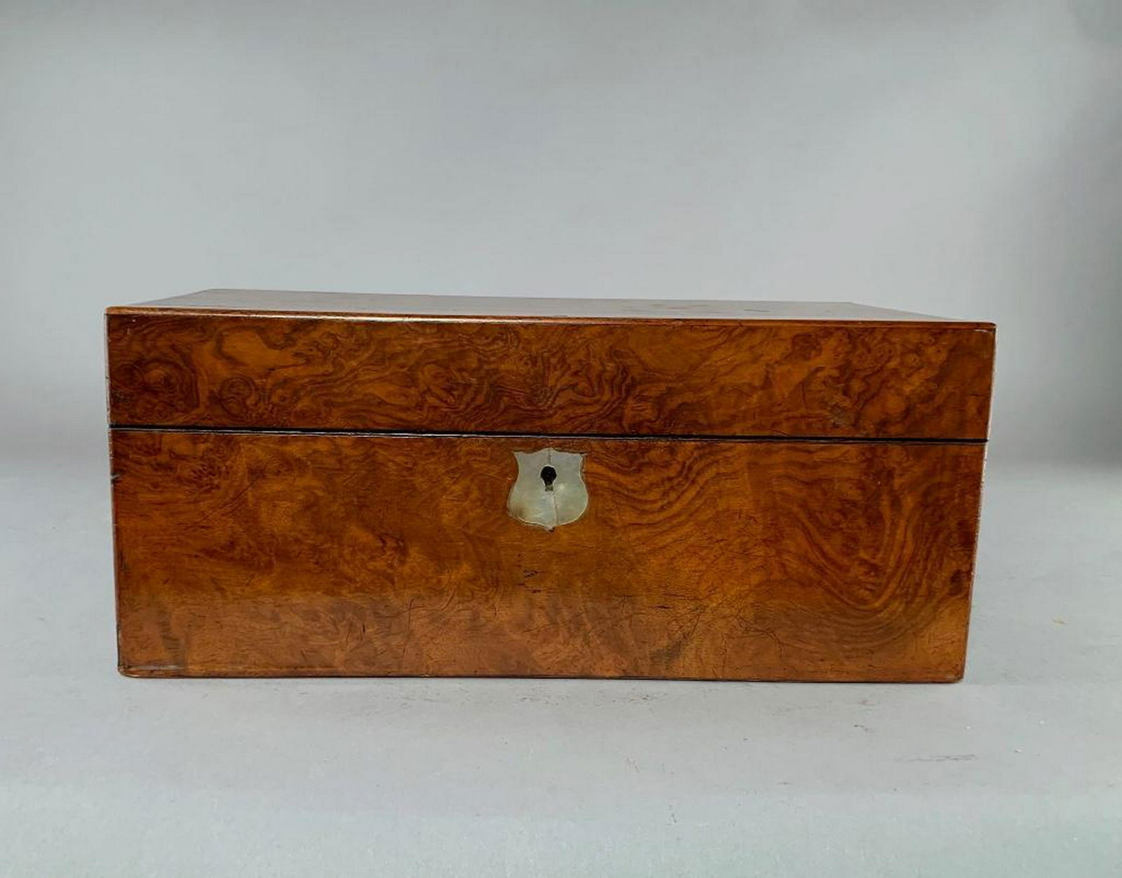 Burl Wood Tea Box (1 of 6)