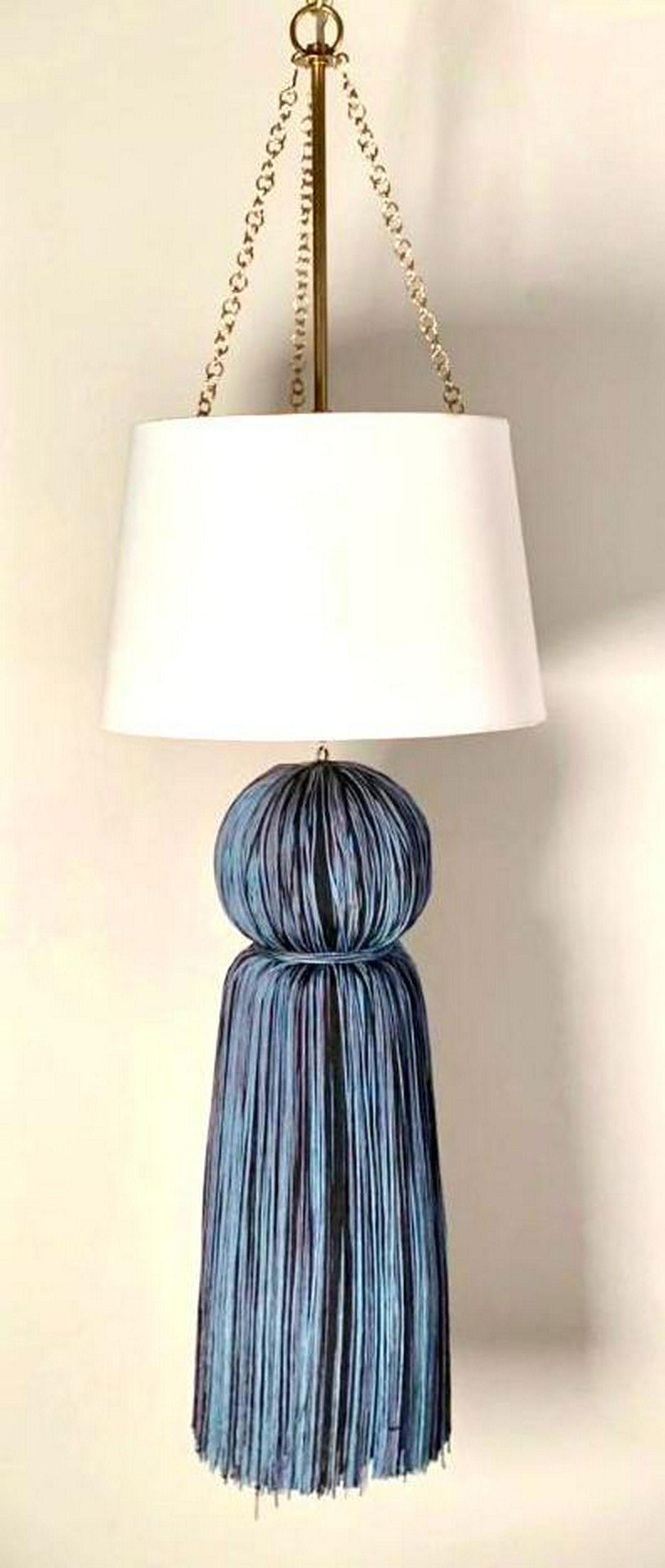 Modern Designer Tassel Chandelier (1 of 2)