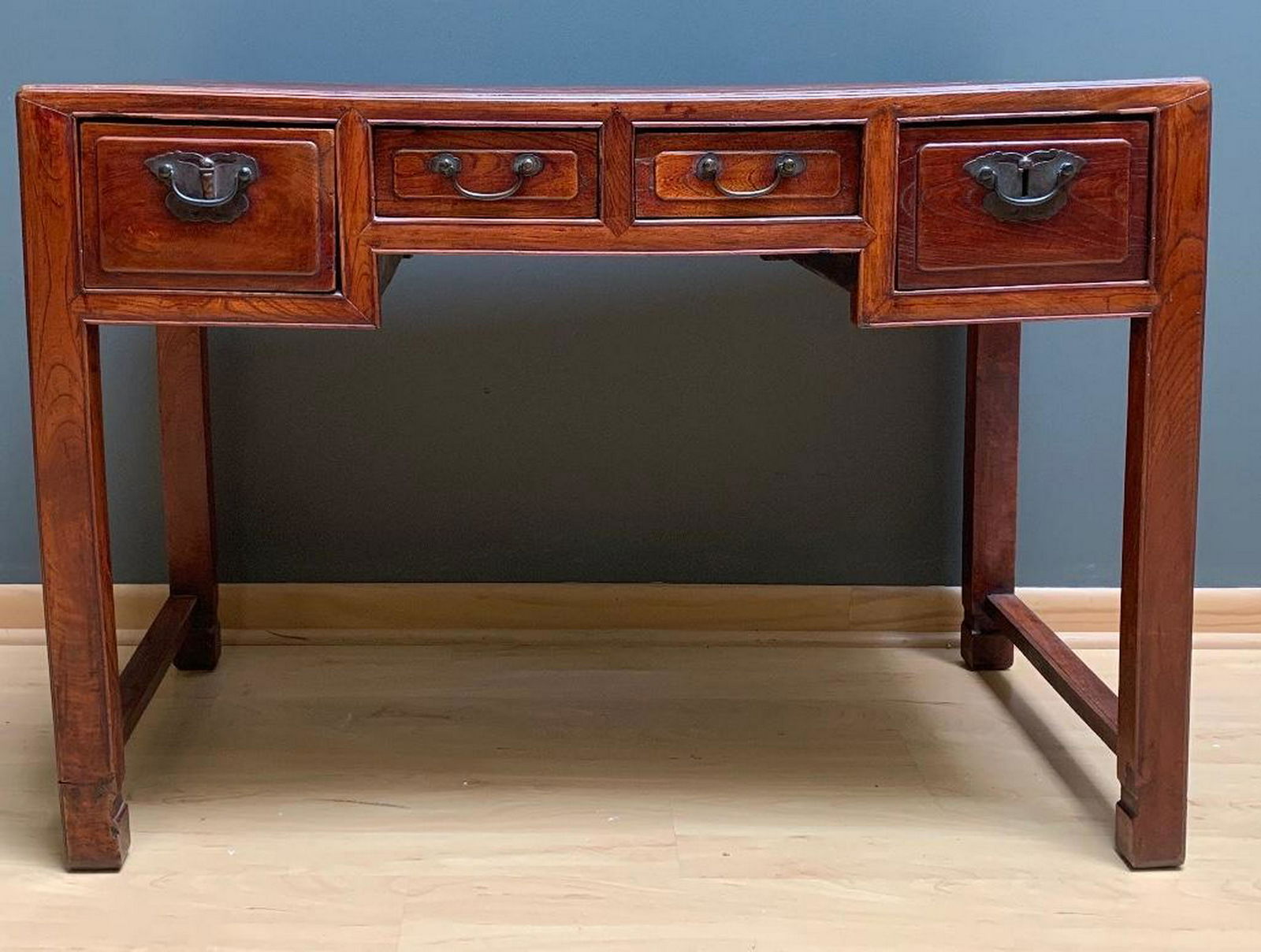 Chinese Ming Style Elm Wood Desk (1 of 9)