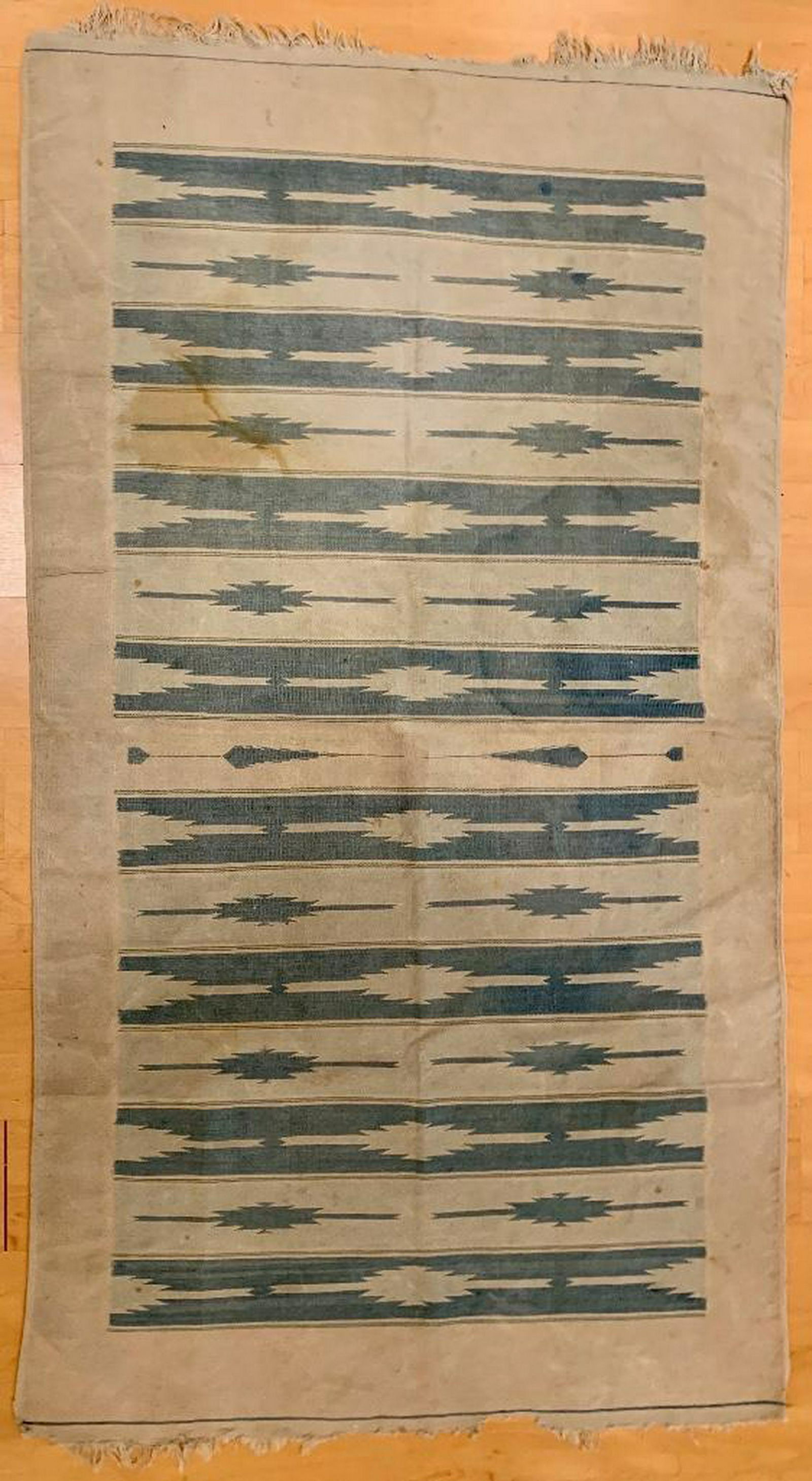 Antique Indian Jail Dhurrie, ca. 1900 (1 of 6)