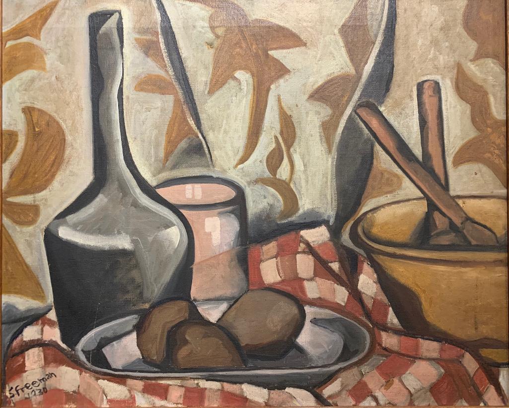 S.Freeman (American, 20thc.) (1 of 5)