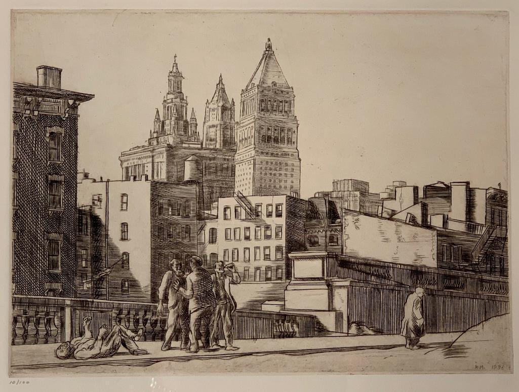 Reginald Marsh (American 1898-1954) (1 of 6)