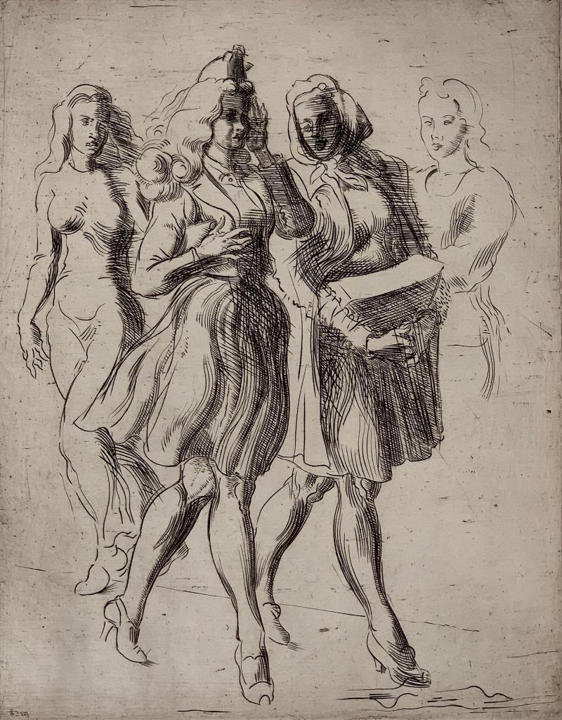 Reginald Marsh (American 1898-1954) (1 of 6)