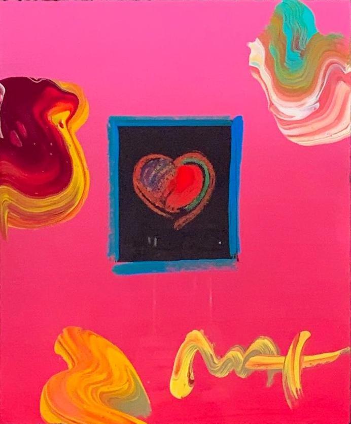 Peter Max, Heart Suite II, Heart II Version II #30, (1 of 7)