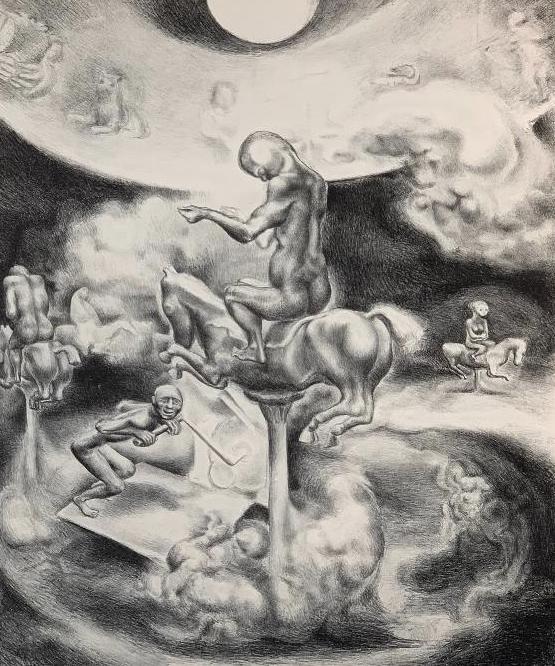 D.Sherbon (American, 20thc.) (1 of 9)