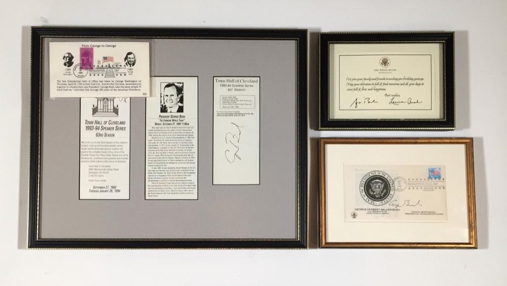 George H.W. Bush and George W.Bush Items (1 of 5)