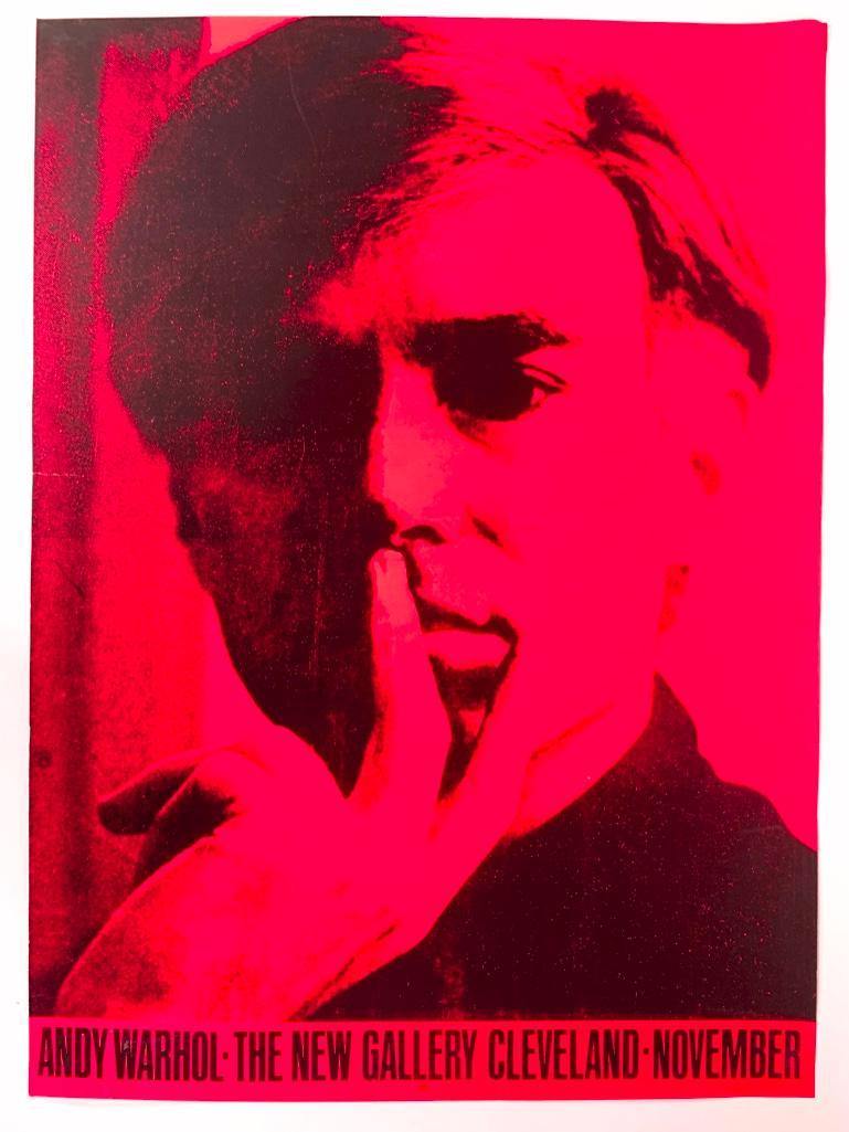 Andy Warhol Exhibition Poster, The New Gallery, (1 of 4)