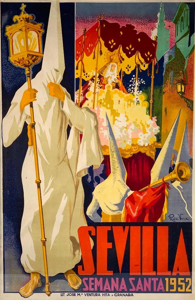 Sevilla Travel Poster, 1957 (1 of 8)